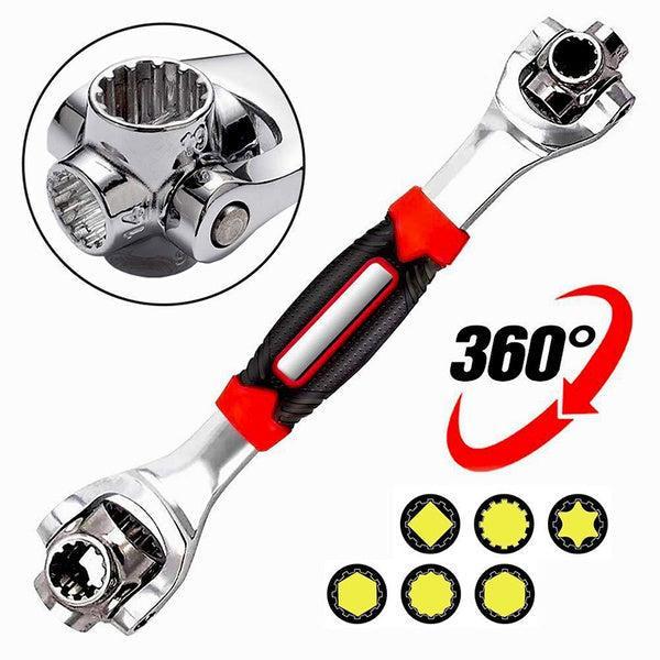 48 Bid Multi Functional Socket Wrench 360 degree rotation